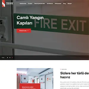 Teknik Yangın Kapıları